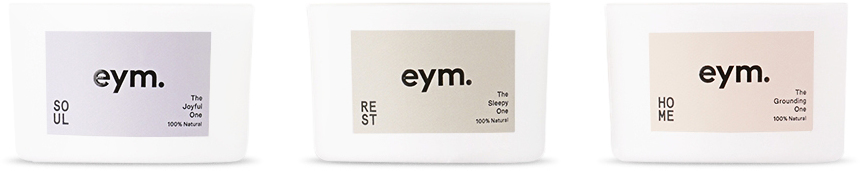 Eym Naturals Rest 'the Sleepy One' Three Wick Candle In N/a