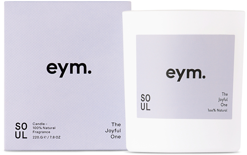 Shop Eym Naturals Soul 'the Joyful One' Standard Candle In N/a