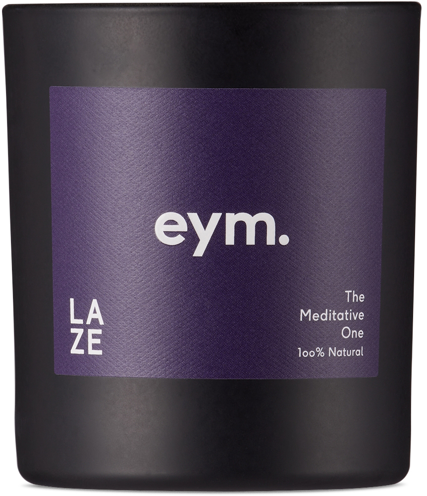 Eym Naturals Laze 'the Meditative One' Standard Candle In N/a