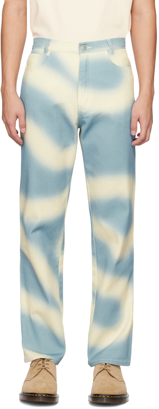 Blue Graphic Jeans