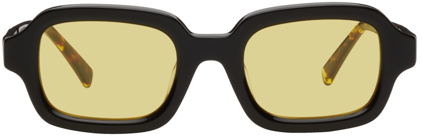 Black & Yellow Shy Guy Sunglasses