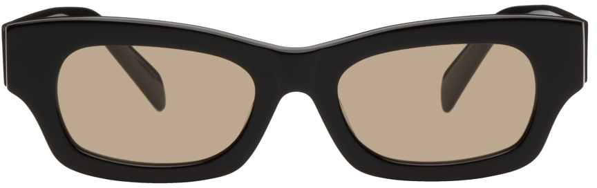 Black Tomboy Sunglasses by BONNIE CLYDE on Sale