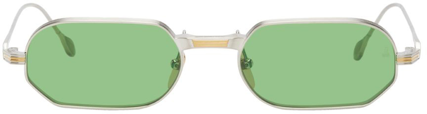 JACQUES MARIE MAGE Silver Enfant Riches Déprimés Limited Edition Sidewalk Doctor Sunglasses