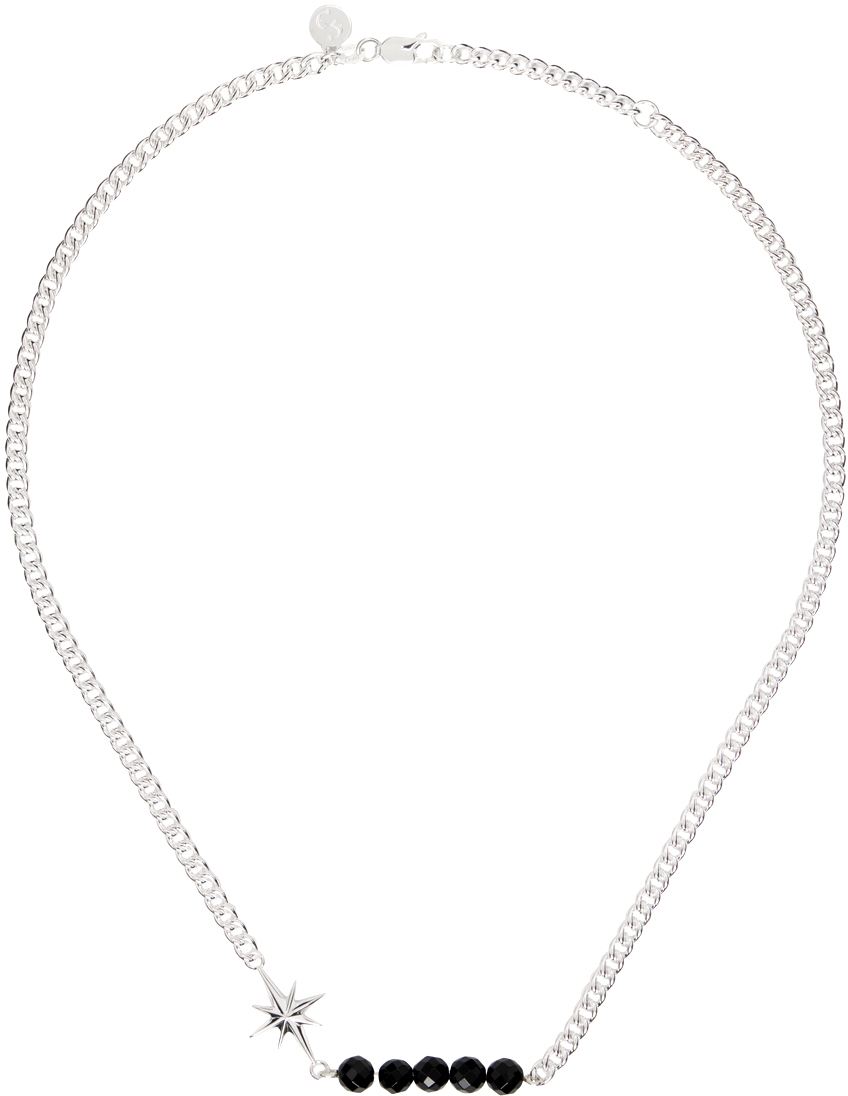 Stolen Girlfriends Club: Silver Orb Necklace | SSENSE