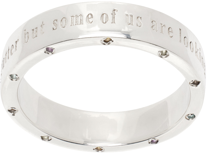 Stolen Girlfriends Club Silver Star Gaze Ring SSENSE