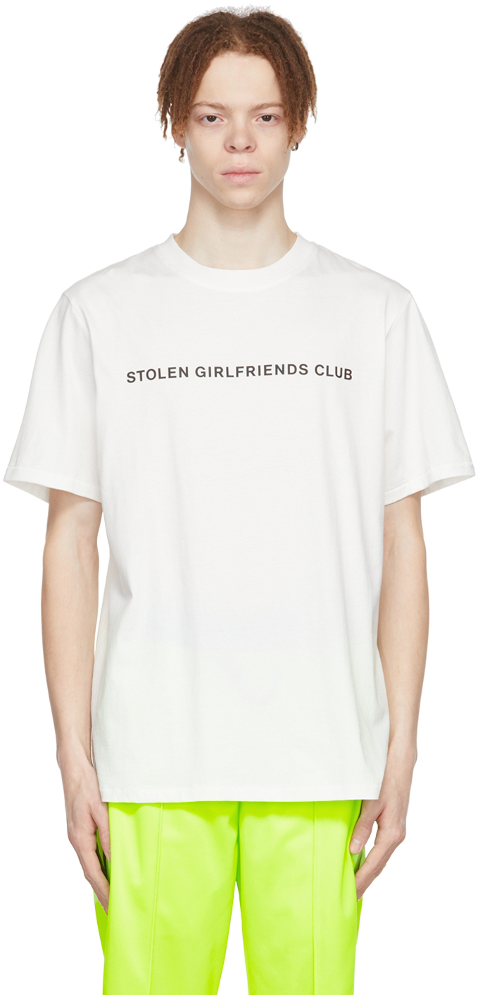 Stolen Girlfriends Club: White Organic Cotton T-Shirt | SSENSE Canada