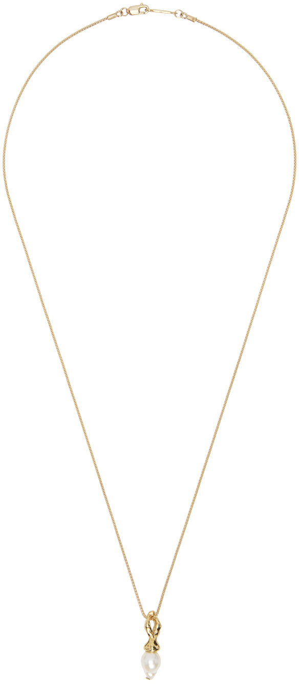 FARIS Gold Sprig Necklace