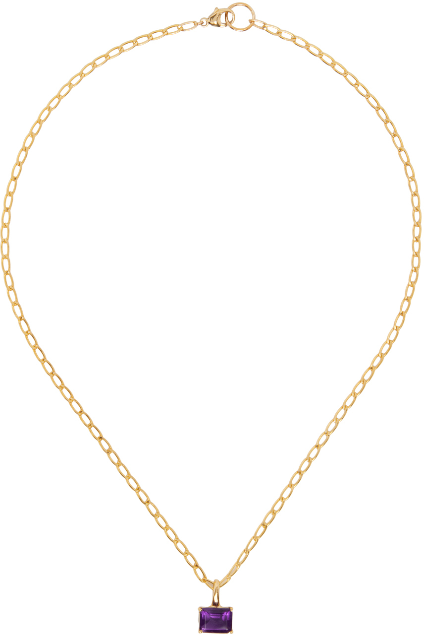 FARIS Gold Gem Necklace