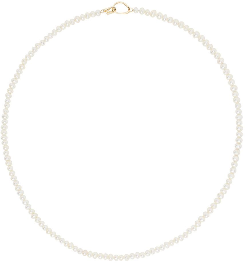 FARIS White Seed Necklace