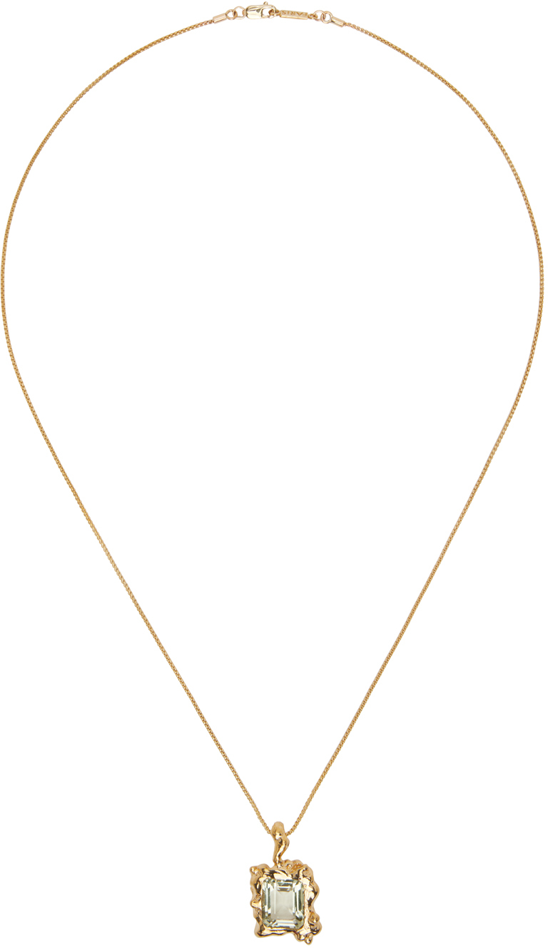 FARIS Gold Cornice Necklace