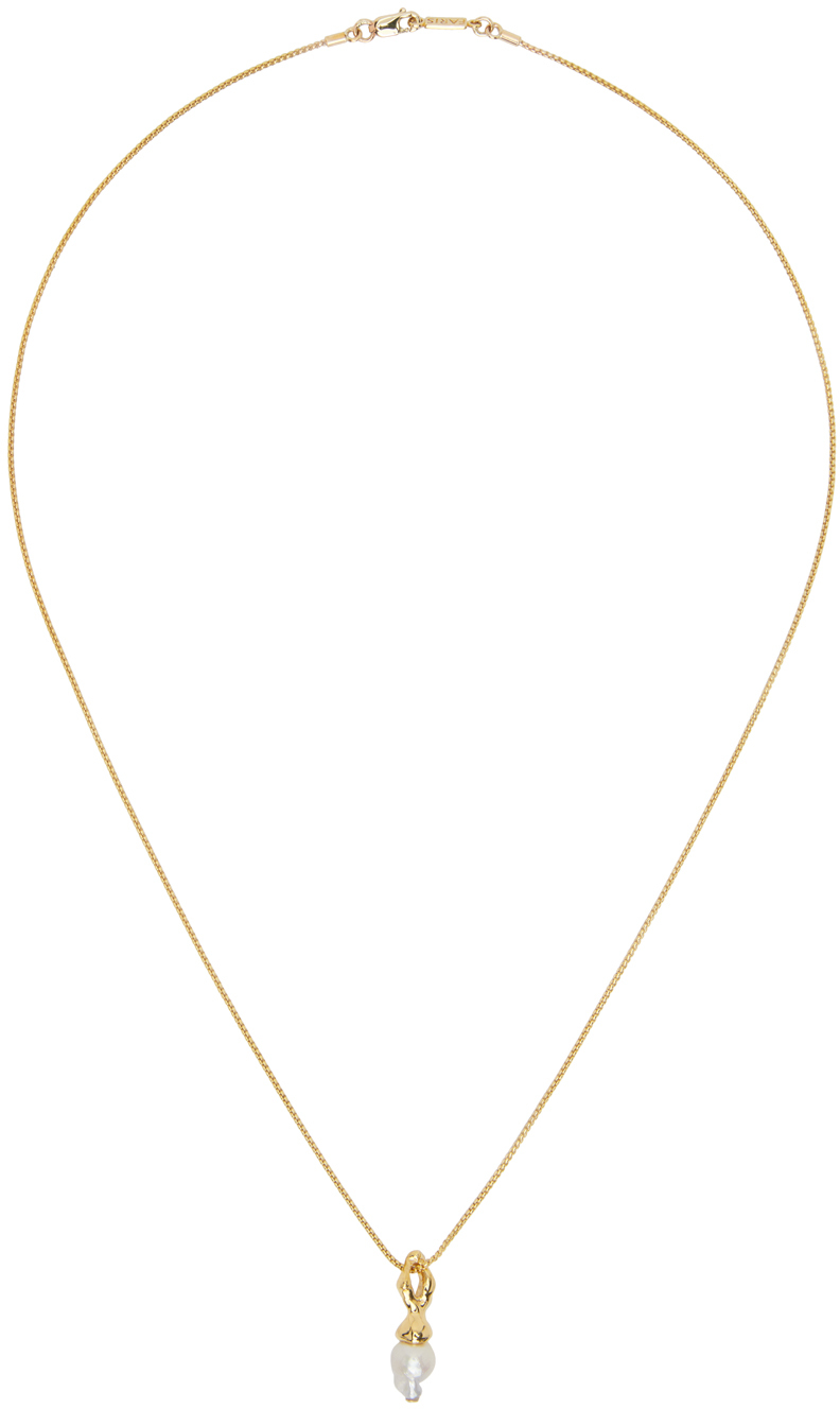 FARIS Gold Sprig Necklace