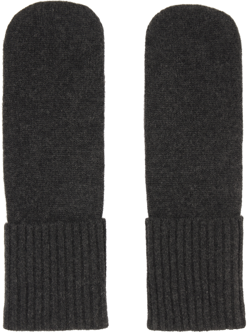 Gray Recycled Mittens