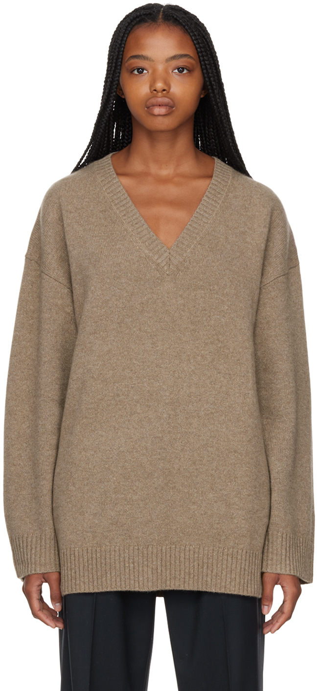 Filippa K: Beige Cynthia Sweater | SSENSE