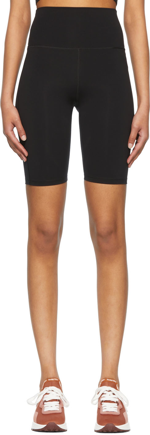 Black Nylon Sport Shorts