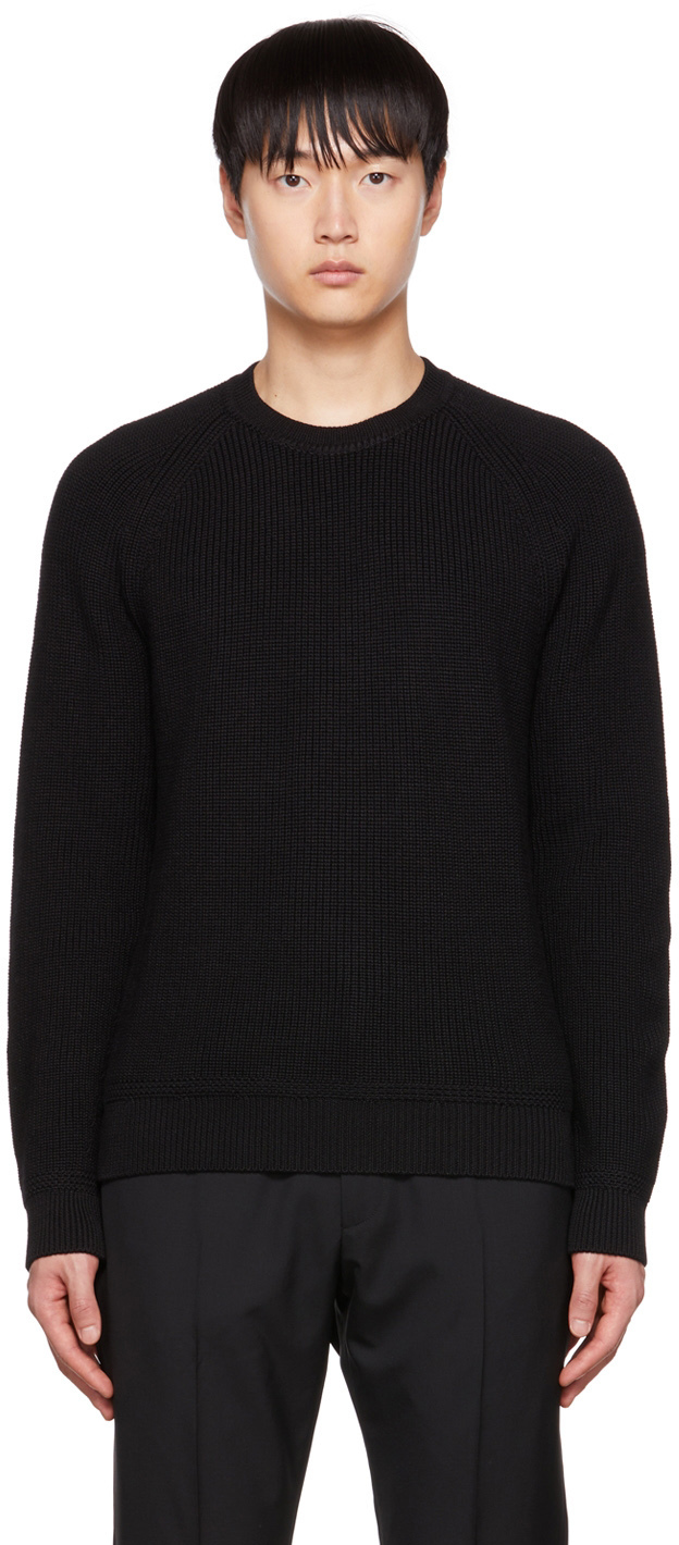 Tom Ford Ribbed Long Sleeve V-Neck Sweater