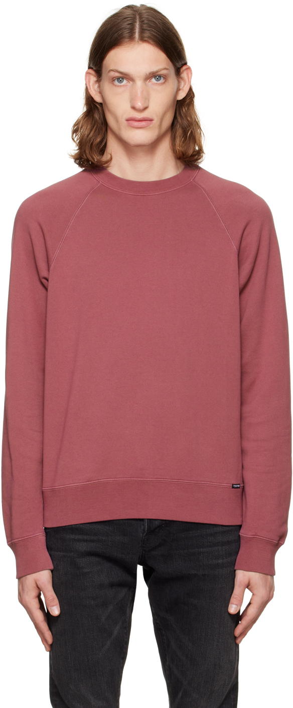 Pink Garment Dyed Sweatshirt