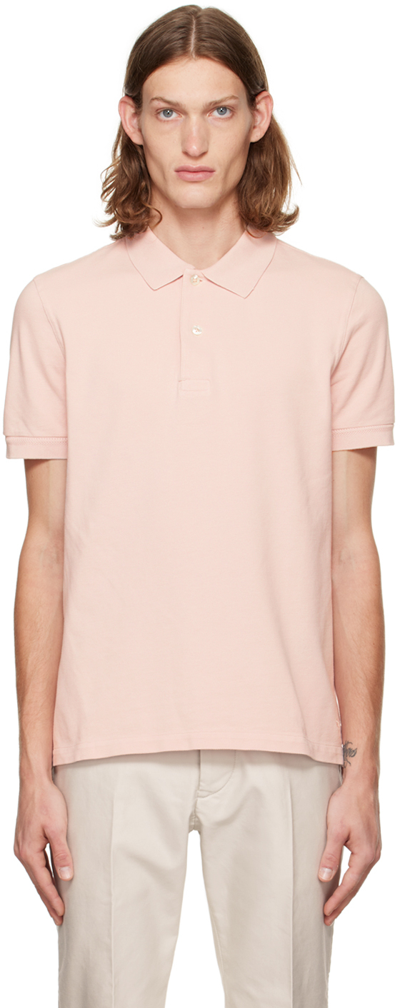 TOM FORD: Pink Tennis Polo | SSENSE