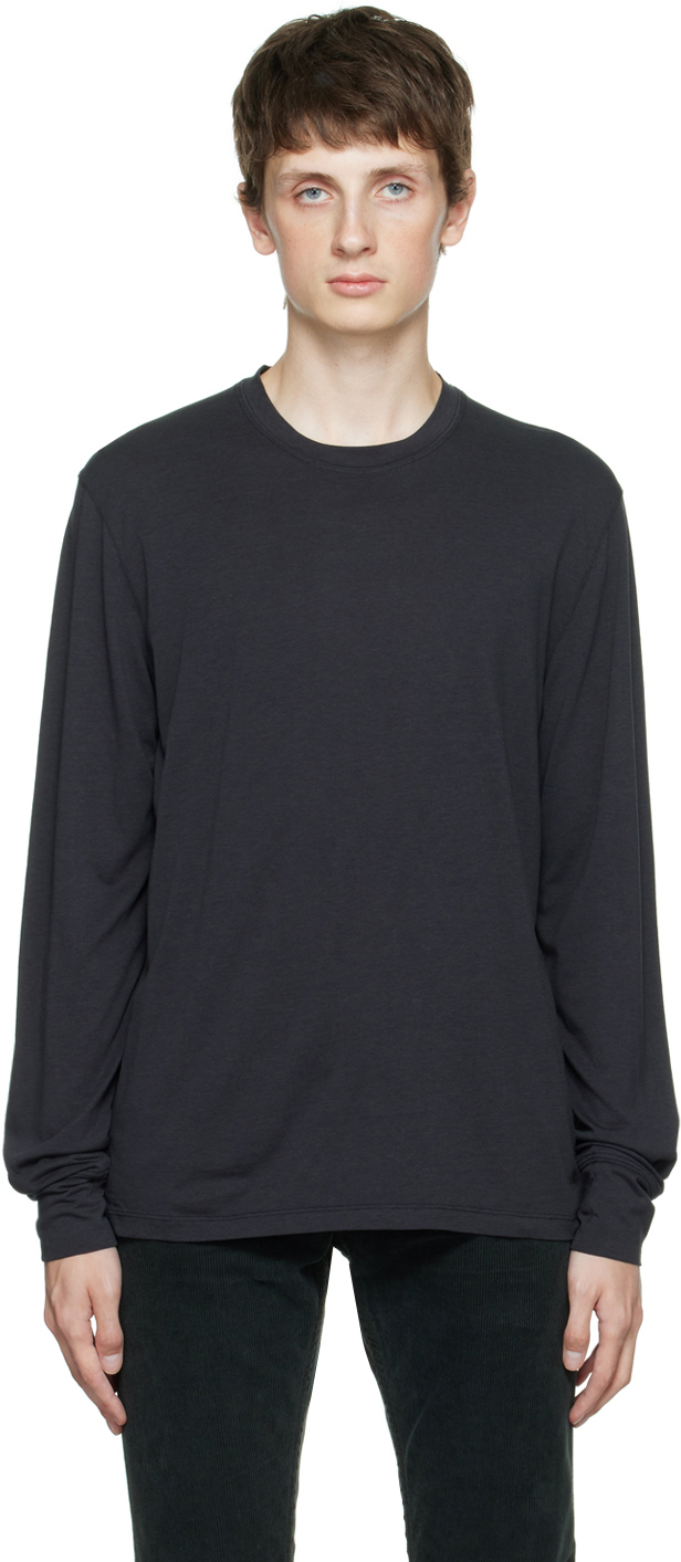 Tom Ford - Men - logo-embroidered Lyocell and Cotton-Blend Jersey T-Shirt Black - It 54