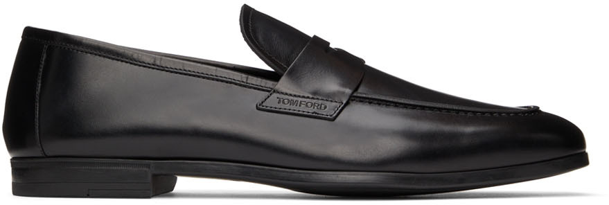 TOM FORD Sean twisted-band suede loafers - Brown