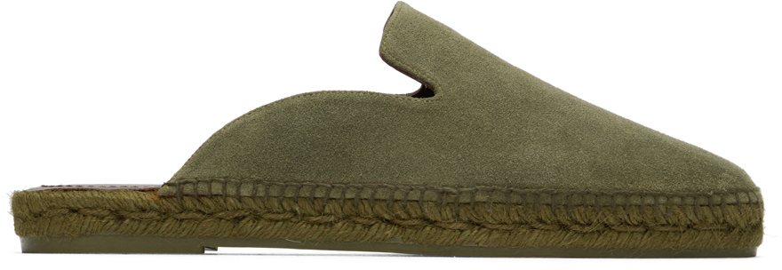 Tomford Classic Slippers Army Green