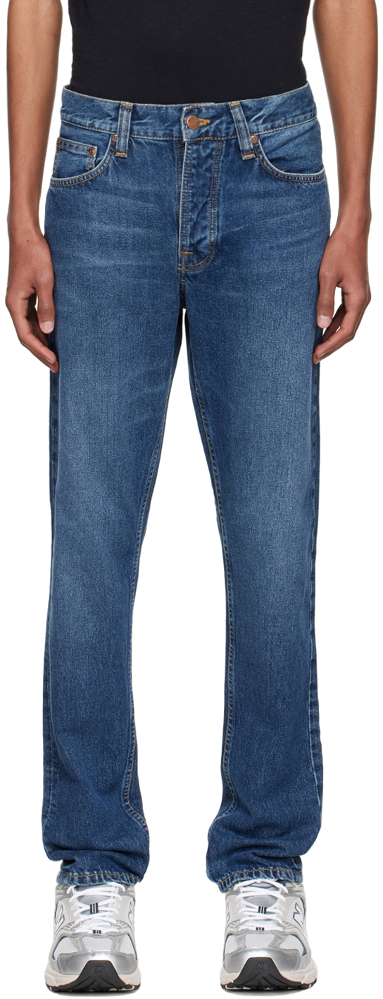Blue Steady Eddie II Tapered Jeans SSENSE Men Clothing Jeans Tapered Jeans 