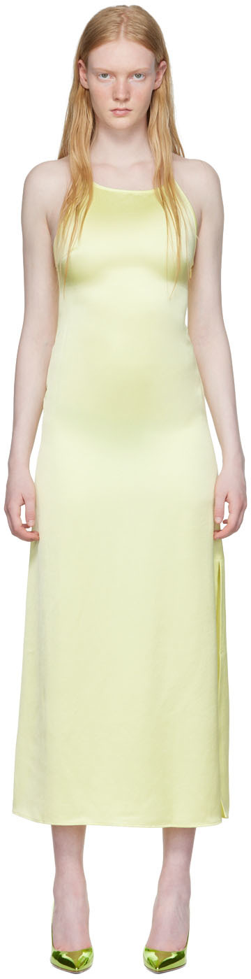 Hugo Yellow Kimela Maxi Dress