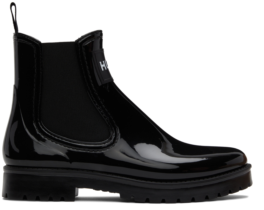 Hugo Black Tabita Rain Boots