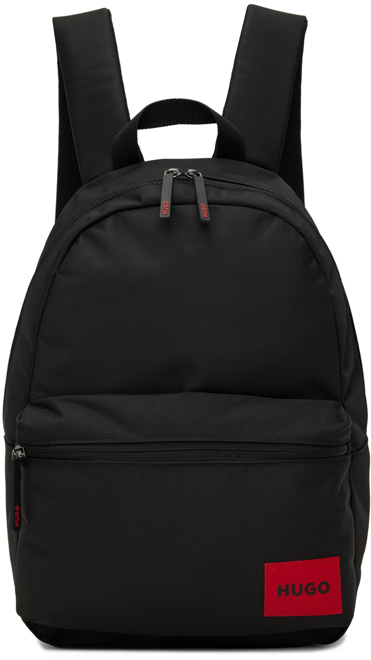 Black Ethon Backpack SSENSE Men Accessories Bags Rucksacks 