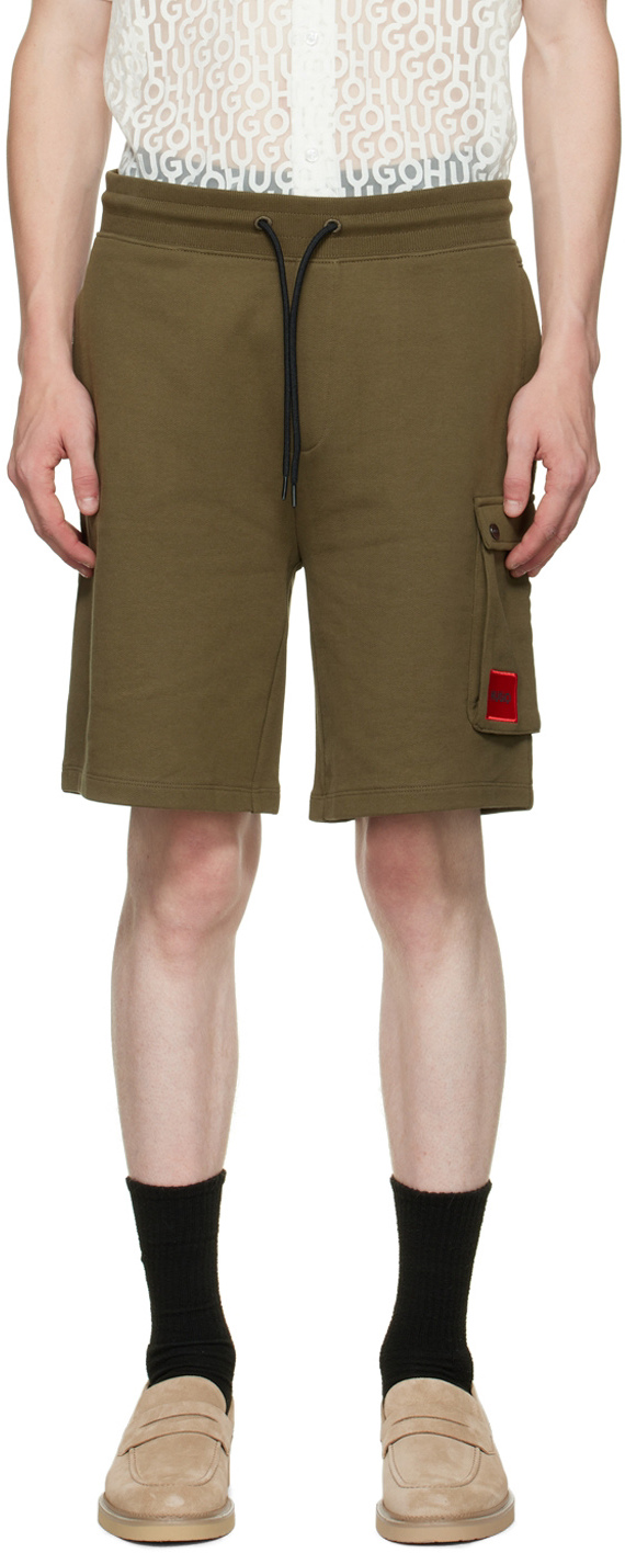 Hugo Khaki Dizzi Shorts