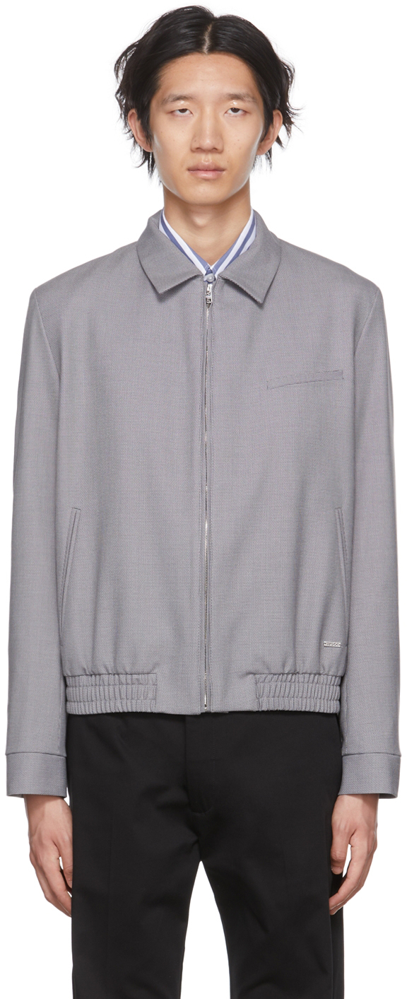 Hugo Gray Polyester Jacket