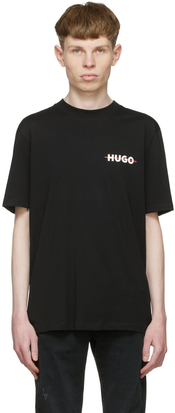 Hugo Black Logo T-Shirt