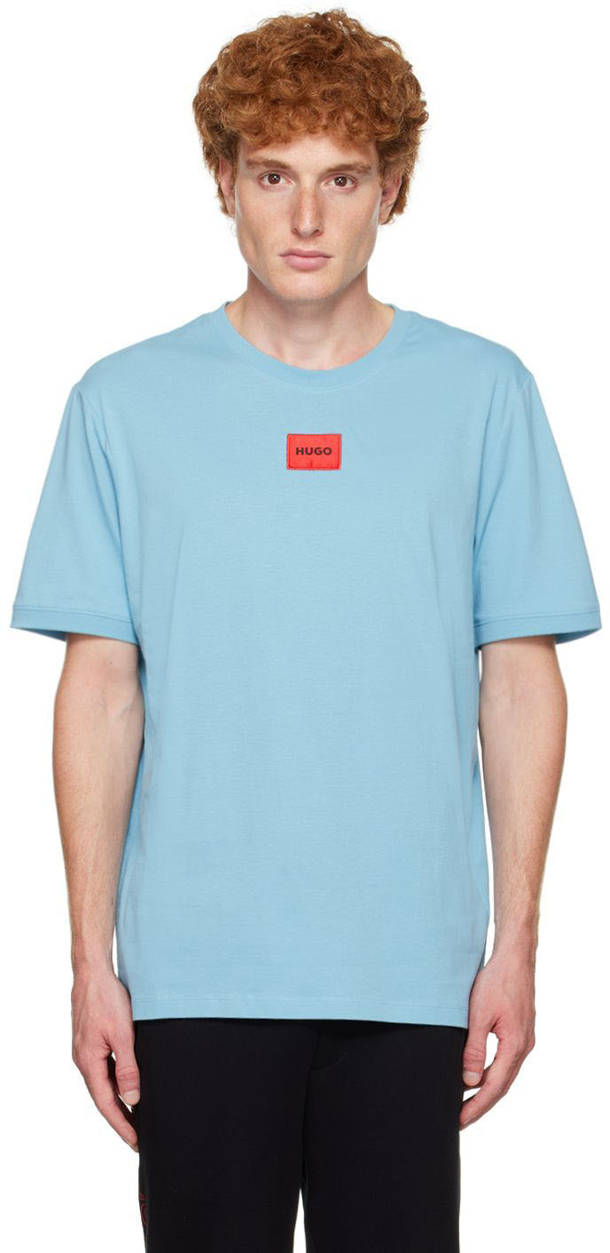 Hugo Blue Logo T-Shirt