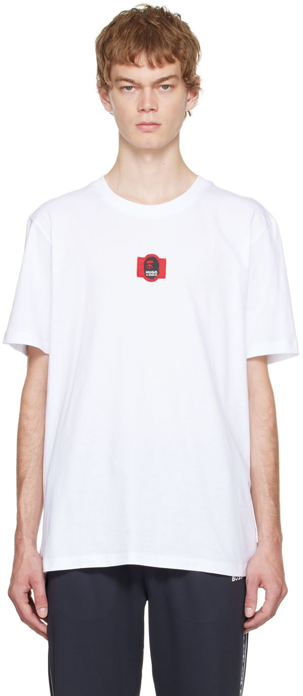 White Mr. BATHING APE Edition Logo T-Shirt