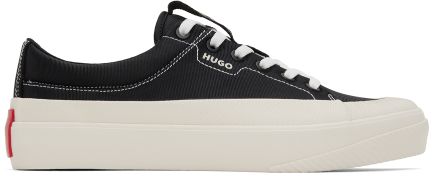Black Dyer Low-Top Sneakers by Hugo on Sale