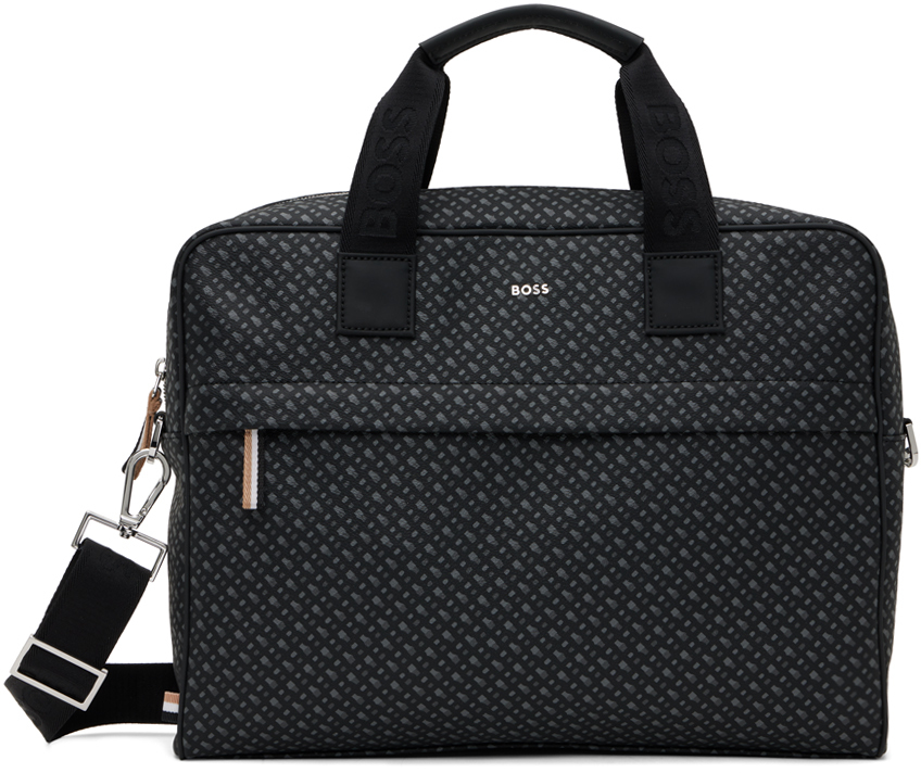 Ssense Uomo Accessori Borse Valigette e porta PC Brown Leather Briefcase 