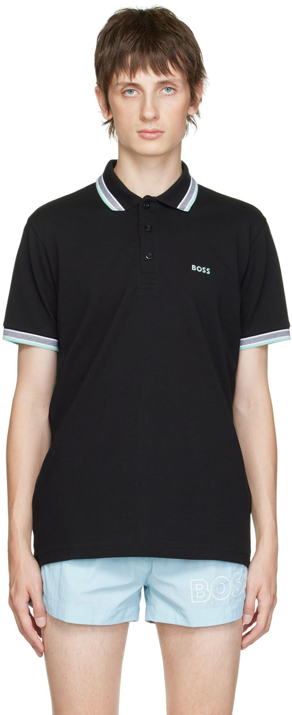 Boss Black Embroidered Polo