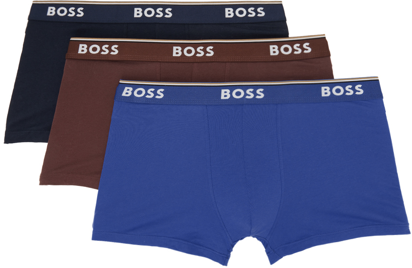 SSENSE Men Clothing Underwear Boxer Shorts Five-Pack Multicolor Stretch Boxers 
