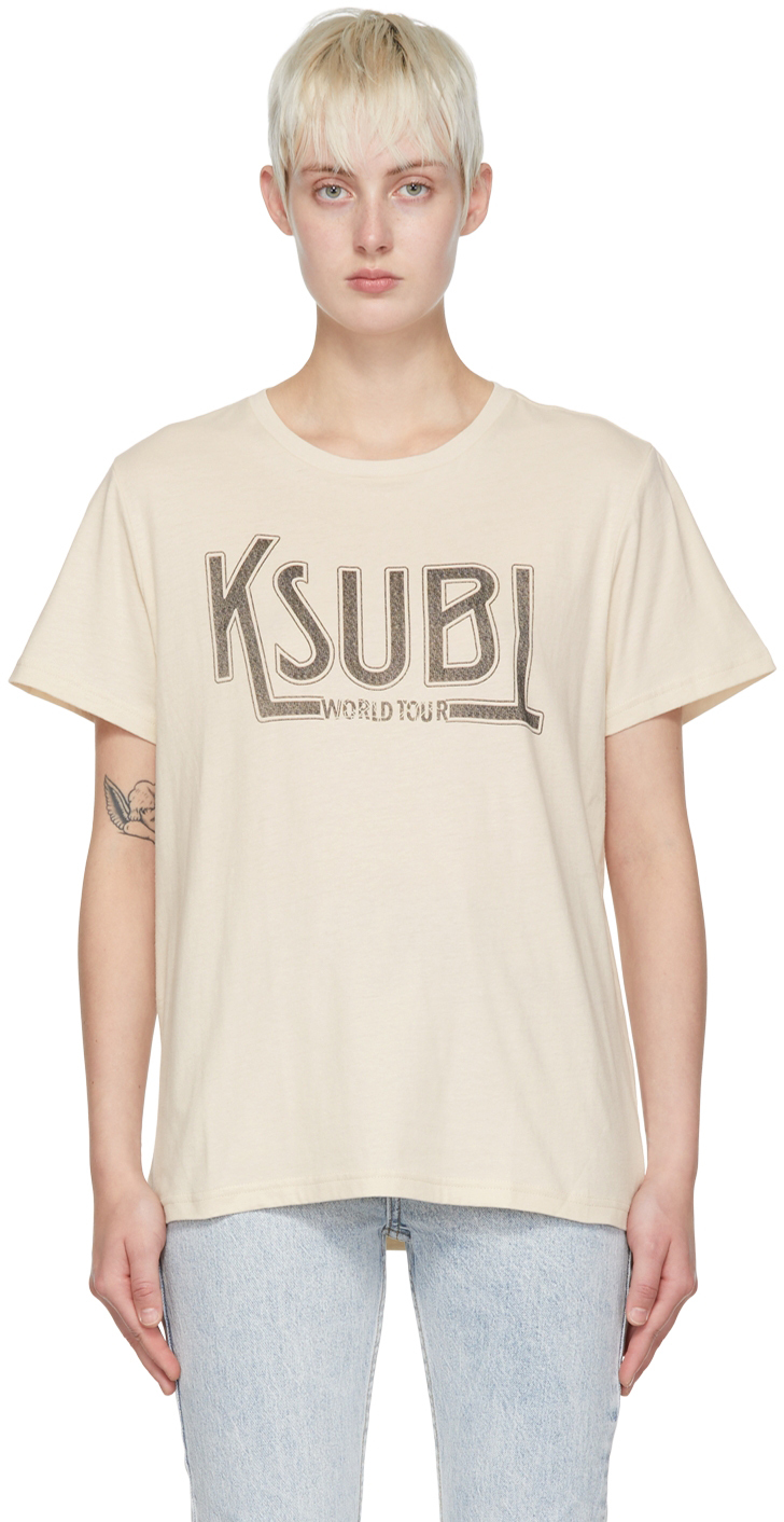 Ksubi Off-White Encore T-Shirt