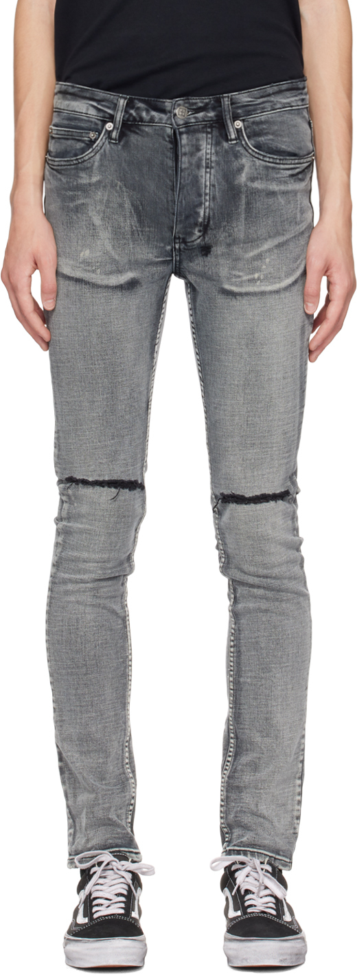 Ksubi Grey Chitch Jeans In Denim