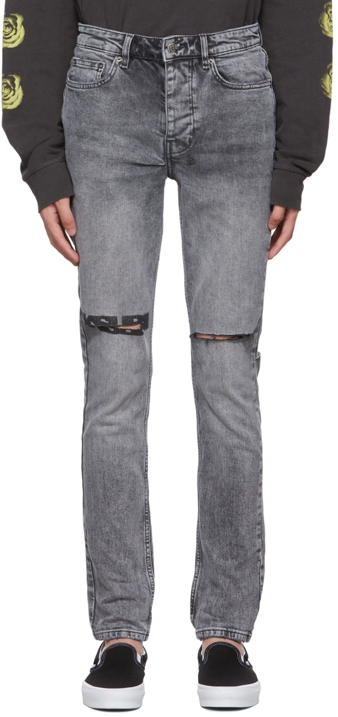 Ksubi: Gray Chitch Sott Jeans | SSENSE