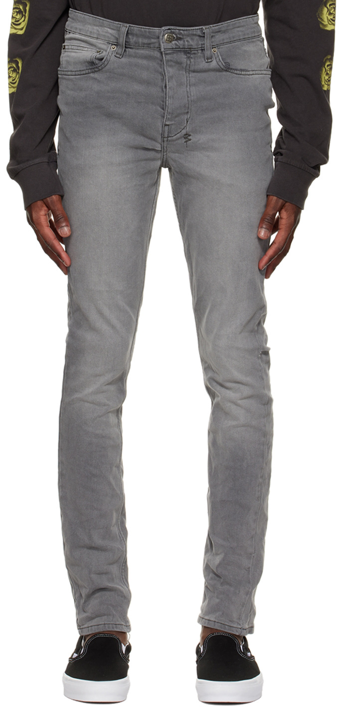 Ksubi: Gray Chitch Prodigy Jeans | SSENSE UK