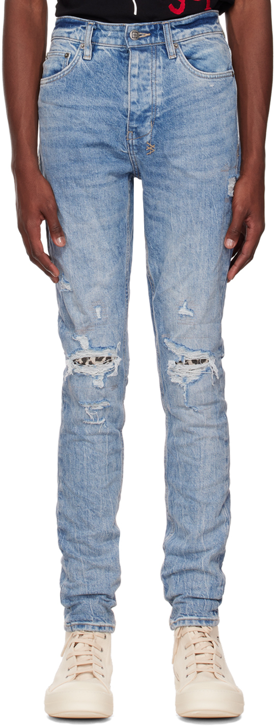 Ksubi: Blue Chitch Big Kat Jeans | SSENSE UK