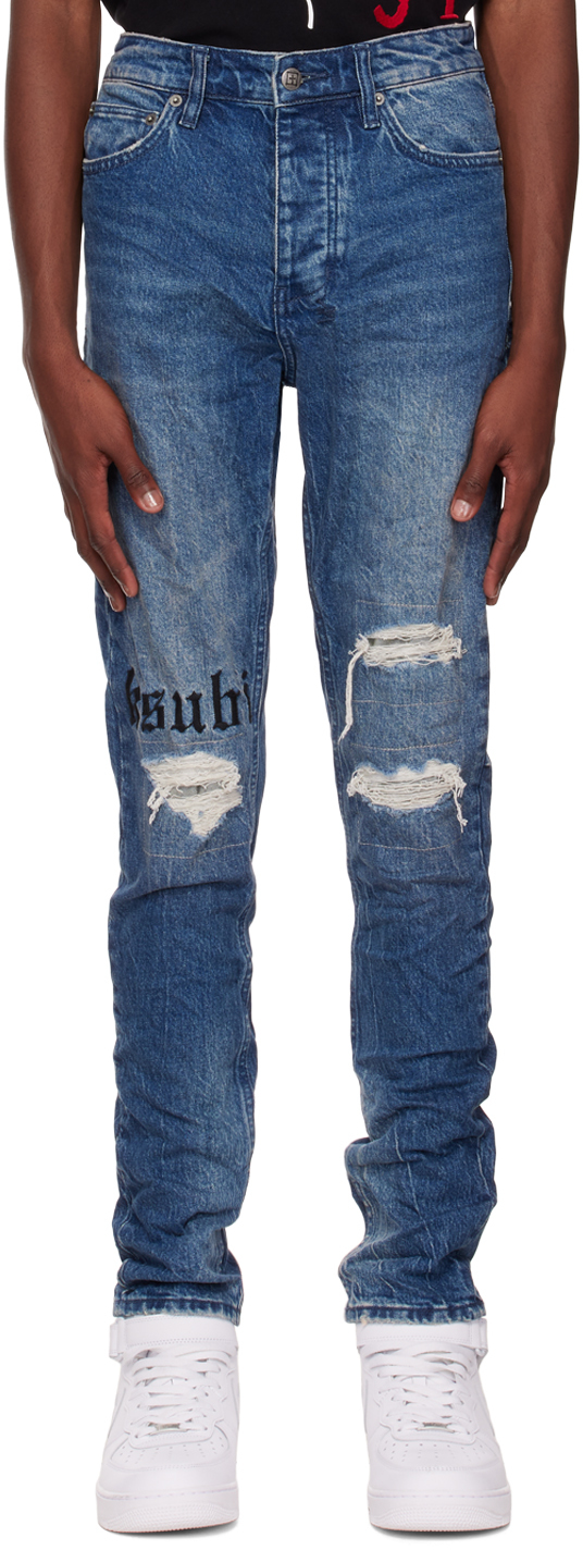 Ksubi Blue Chitch Boneyard Kult Jeans