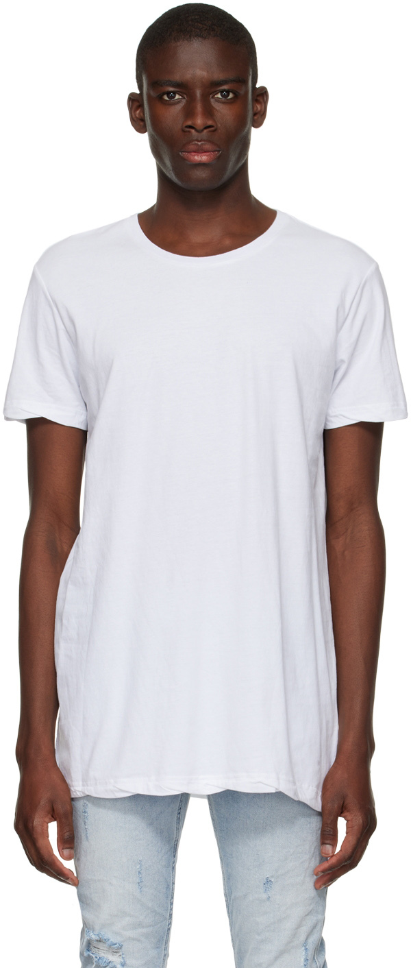 Ksubi White Cotton T-Shirt
