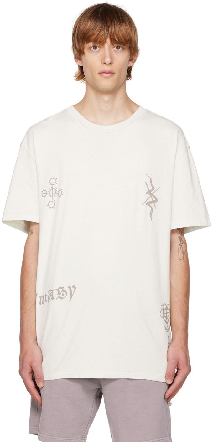 Ksubi Gray Stik & Poke T-Shirt