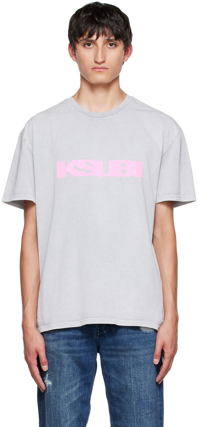Ksubi Gray Sott Biggie T-Shirt