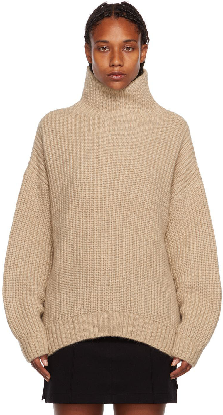 ANINE BING Brown Sydney Sweater