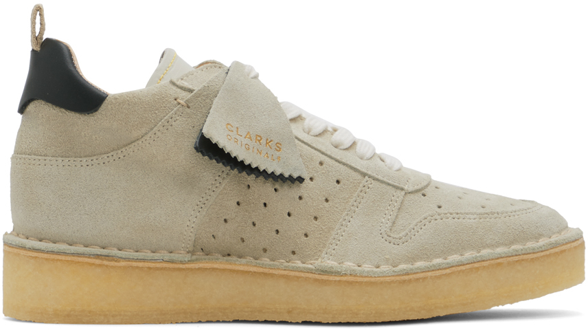 Clarks Originals Baskets basses safari blanc cassé - 26169460