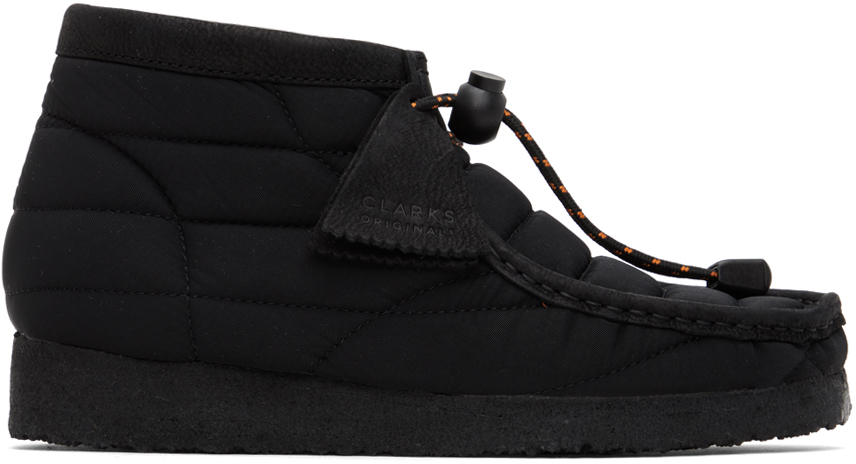 Black Wallabee Boots