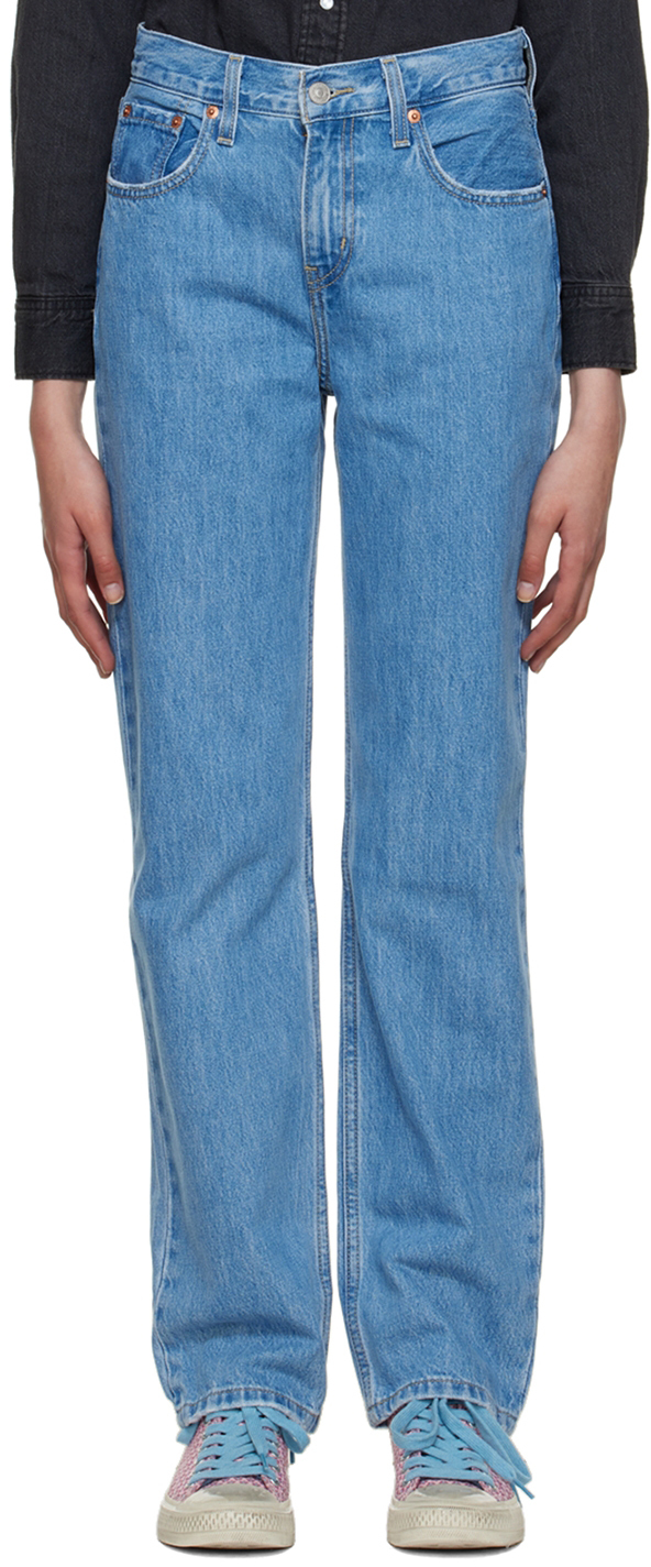 Levi's: Blue Low Pro Jeans | SSENSE